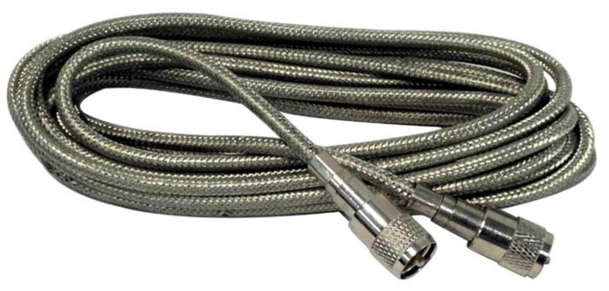 Procomm AF18P 18 ft. RG8X Armorflex Dual Shield Coax Cable with Soldered PL259 Connectors
