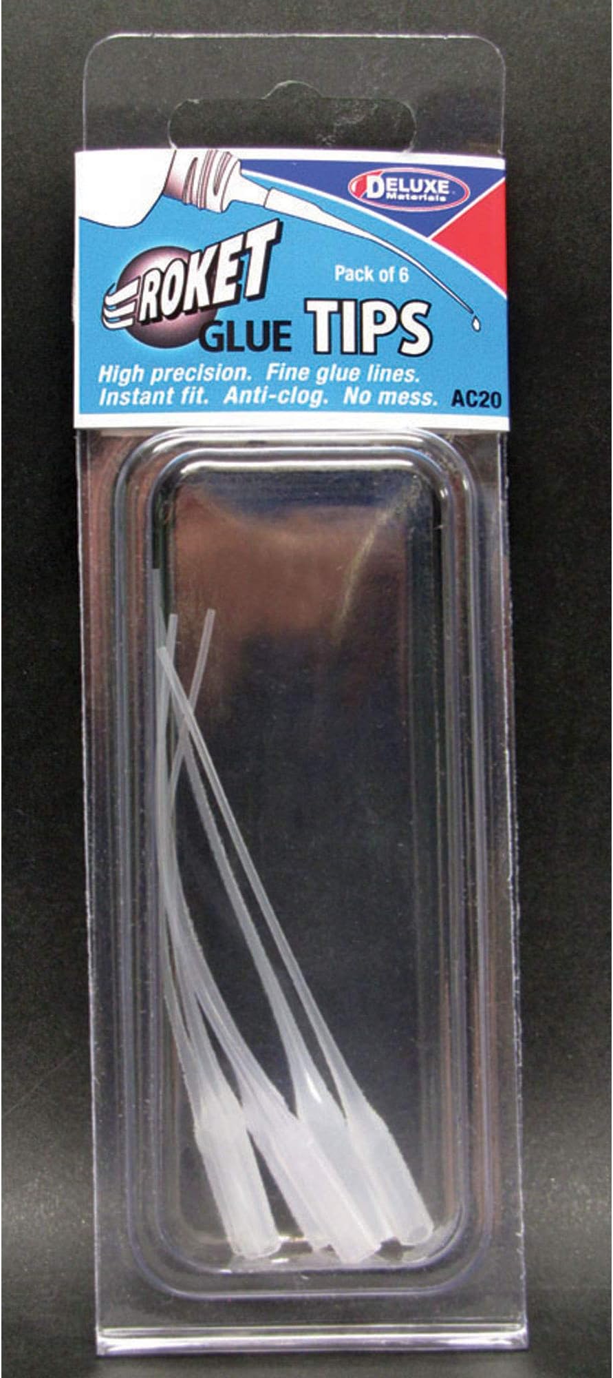 Deluxe Materials - Roket Glue Tips (AC20) # 46036