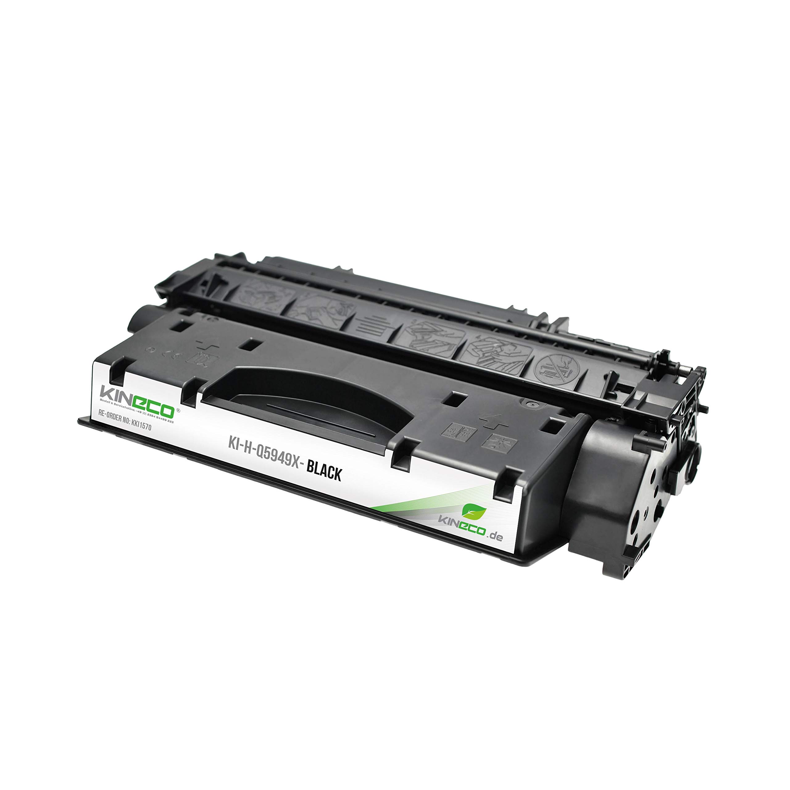 Kineco Tóner Compatible con HP Q5949X LaserJet 1320, 3390, 3392