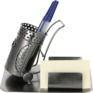 Handmade Golf Bag Pen and Metal Business Card Holder