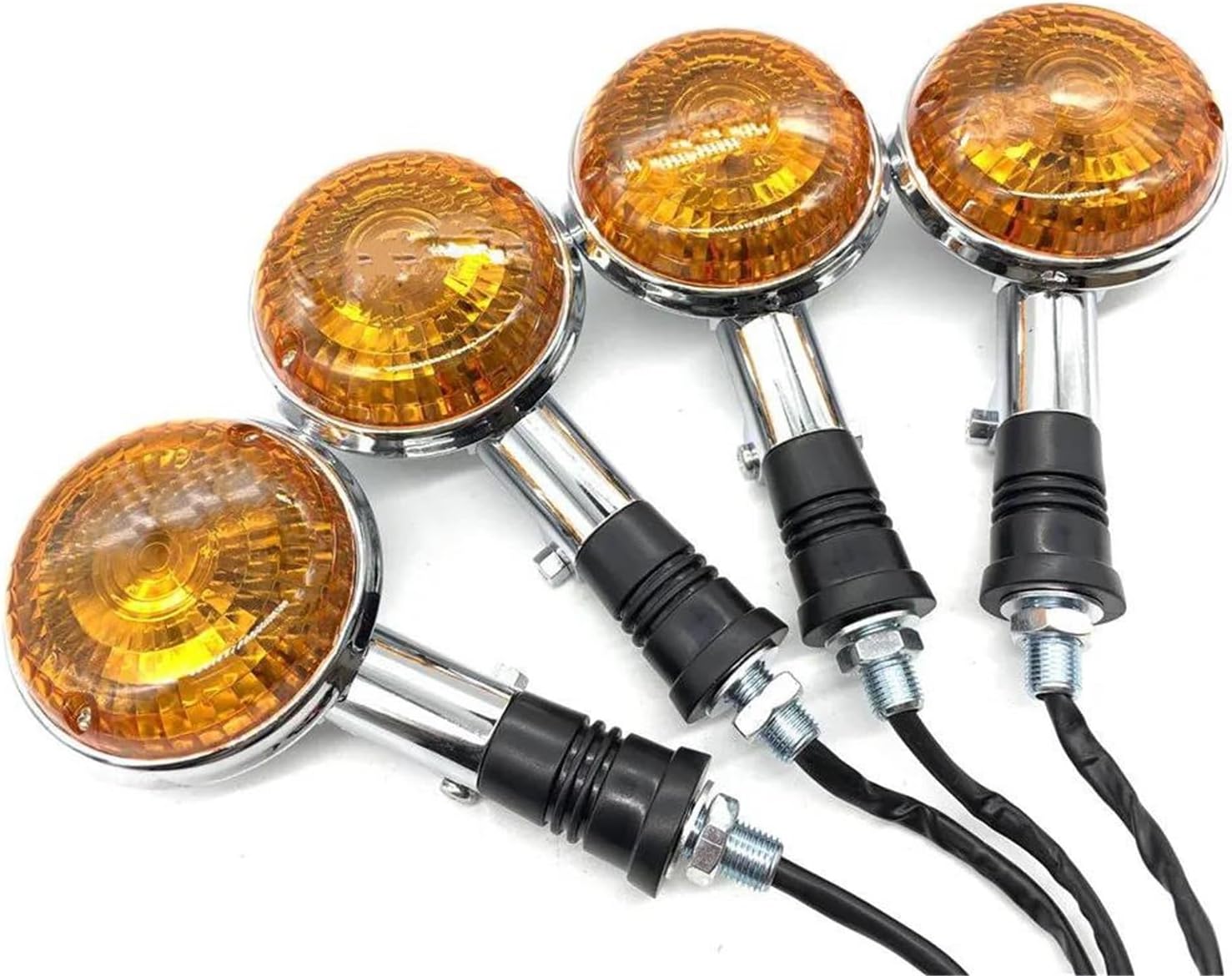 インジケーターランプ に適合するヤマハ XV400 XV650 XV1100 XV1300 XVS400 XVS650 用 左右方向