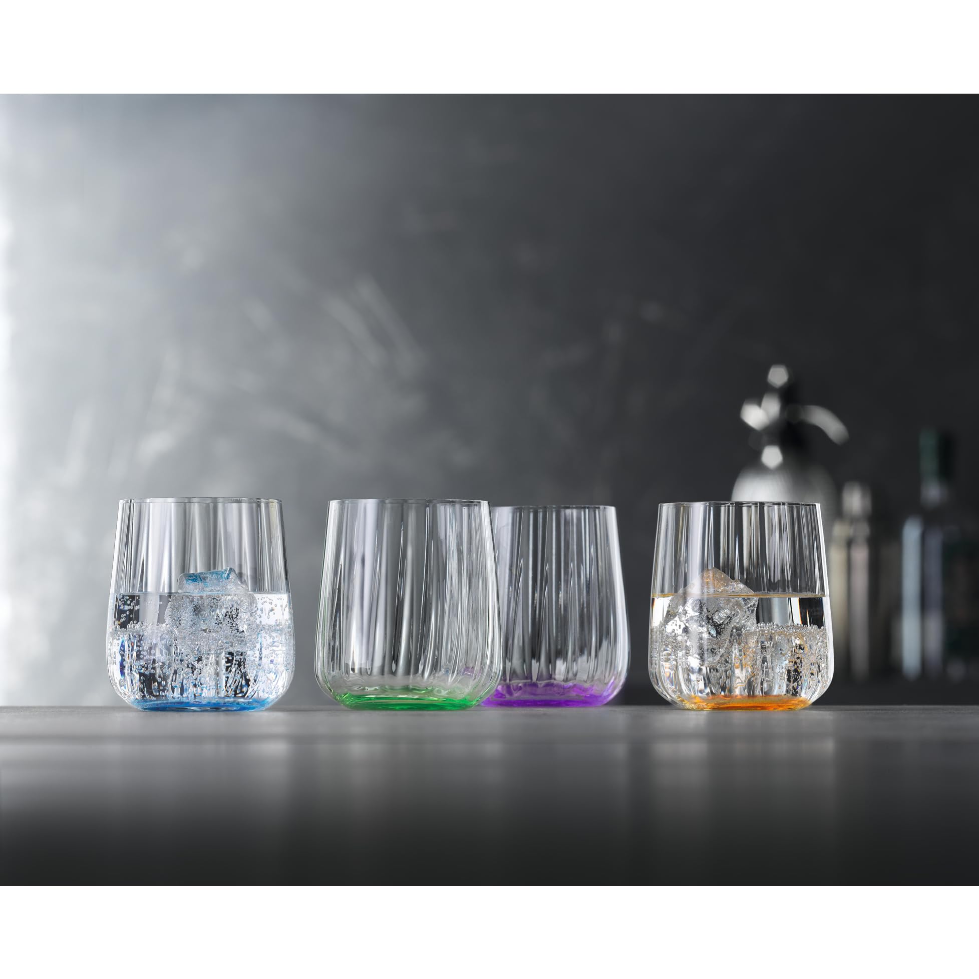 Spiegelau & Nachtmann, Juego de 2 vasos verdes de cristal de 340 ml, Leaf Lifestyle, 4453465