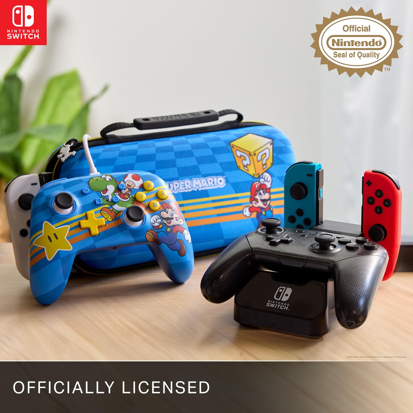 PowerA Controller Senza Fili avanzato per Nintendo Switch - Mondo di Kirby