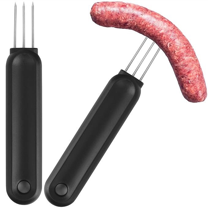 IMPRESA [2 Pack] Extra Long Sausage Pricker Tool with