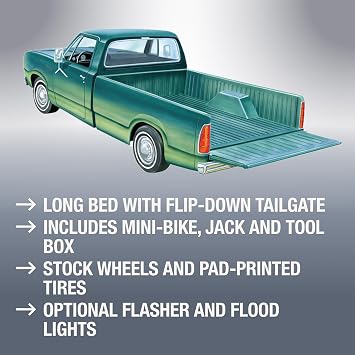 MPC 1978 Dodge D100 Custom Pickup 1:25 Scale Model Kit