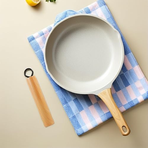 Miniatura 4 de Mikinona Wok Mango Wok Accesorios Mango Desmontable Utensilios de Cocina de Repuesto de Olla de Repuesto de Mango de Madera Universal Utensilios de