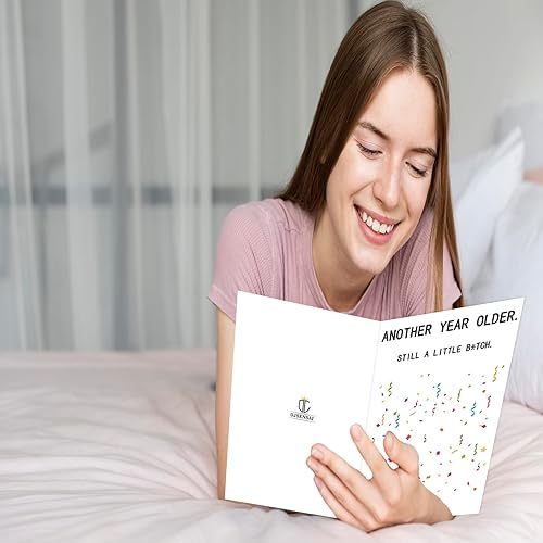 Miniatura 4 de OJsensai Divertida tarjeta de cumpleaños para marido y esposa, divertidos regalos de cumpleaños para mujeres y hombres, tarjeta de cumpleaños