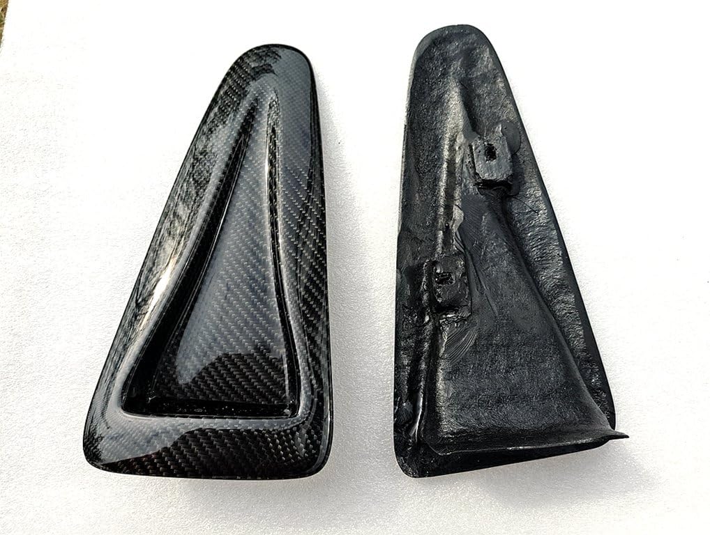 New Carbon Fiber Fender Scoops Hood Scoops 2PCS for Nissan GTR R35 GT-R 2008-2016 (Hood Scoop 2PCS)