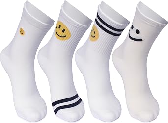 Kikiya Socks Smiley Face