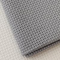 Vista 8 de 59"x one Yard 18 Ct Counted algodón Aida tela punto de cruz (negro)