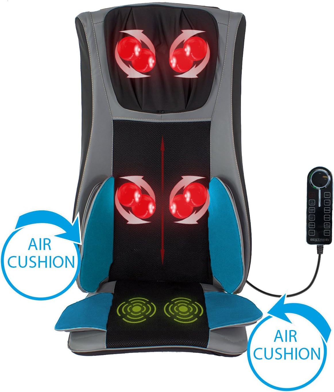 massaggiatore di glutei per sedia da ufficio