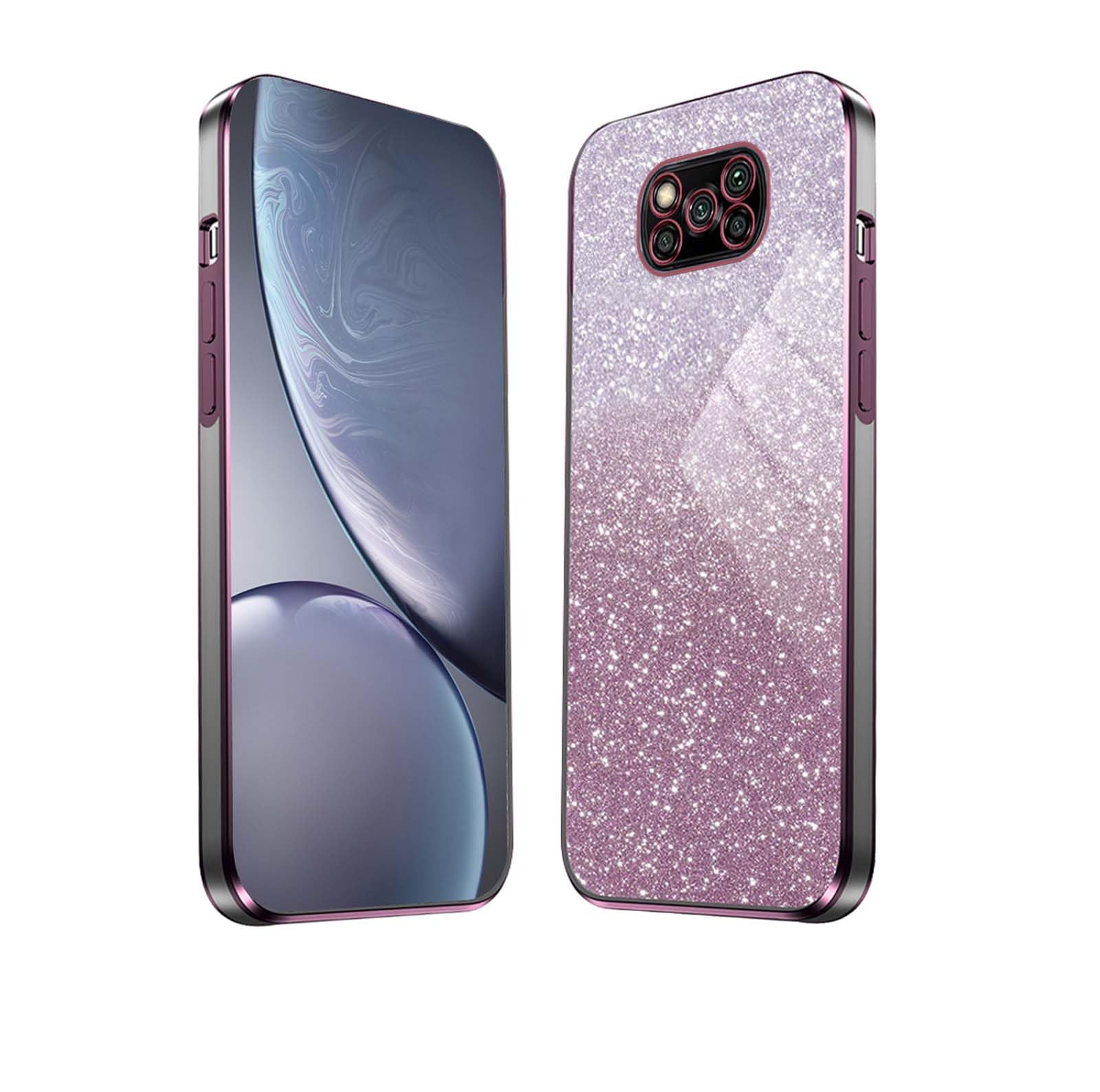 HAOYE Custodia Per Xiaomi Poco X3 Pro/NFC – Silicone Morbido TPU Con Stampa Farfalla – Ultra Sottile Antiurto - 2