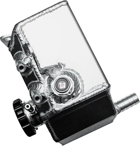 Miniatura 5 de Tanque de depósito de expansión de refrigerante plateado con tapa para Mazda MX-5 Miata Expansion Mk3 NC 2.0L L4 2006-2015 Gas