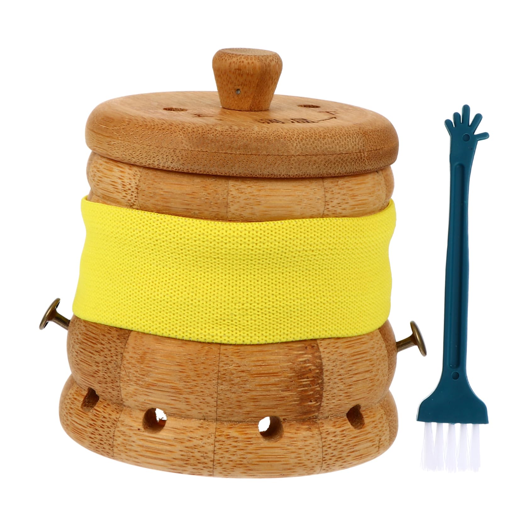 FOYTOKI 1 Set Suspension Instrument Can Purifier Heat Moxa Burner Burner Moxa Burner Holder Jar Stick Burner Tube Brown