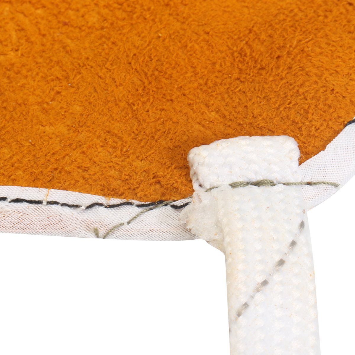MASUNN Tabliers en Cuir De Vache De Soudure Protection D'Isolation Thermique Soudeurs Forgeron 93X64Cm