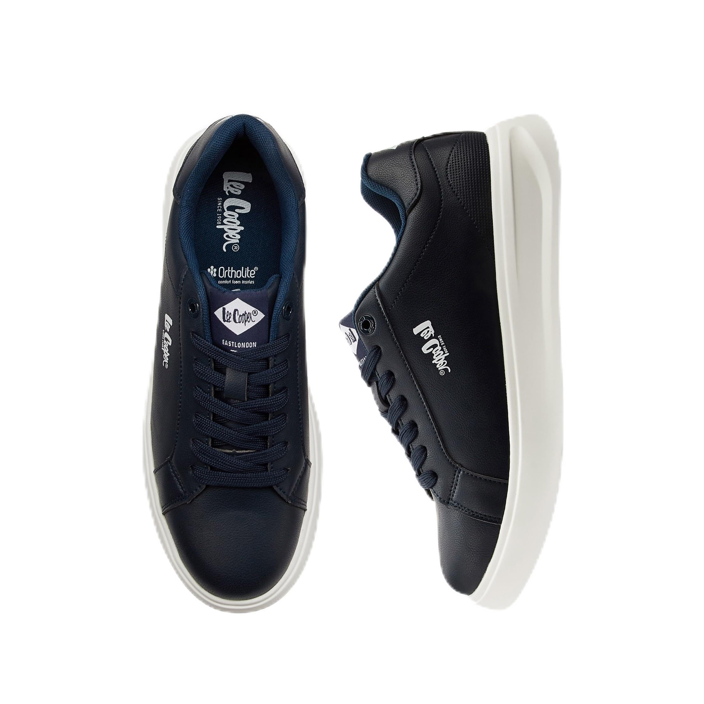 Men Solid Lace-Up Sneakers