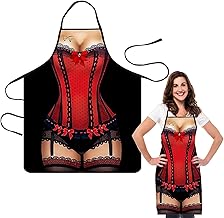 Sexy Funny Aprons for Women Men Oktoberfest Aprons Novelty Beer Festival Apron Plus Size Barbecue Apron for Barber, Baking, Cooking, Painting, Garden Gardening, Cleaning, BBQ