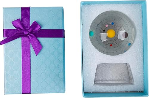 Vista 5 de 3D Solar System Crystal Ball, Feng Shui Decorative Ball for Home Office Décor, Astronomy Gifts, Birthday Gifts for Her/Girlfriend/Classmate