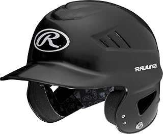 Rawlings COOLFLO Batting Helmet - One Size Fits Most 6 1/2"-7 1/2", Pro Protection, COOLFLO Venting, Facemask Compatible
