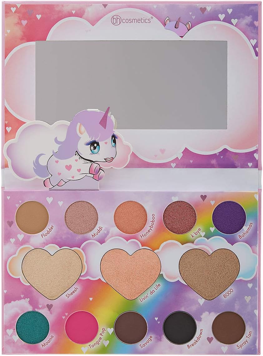 BH Cosmetics Marvycorn by Marvyn Macnificent 13-Color Shadow & Highlighter Palette