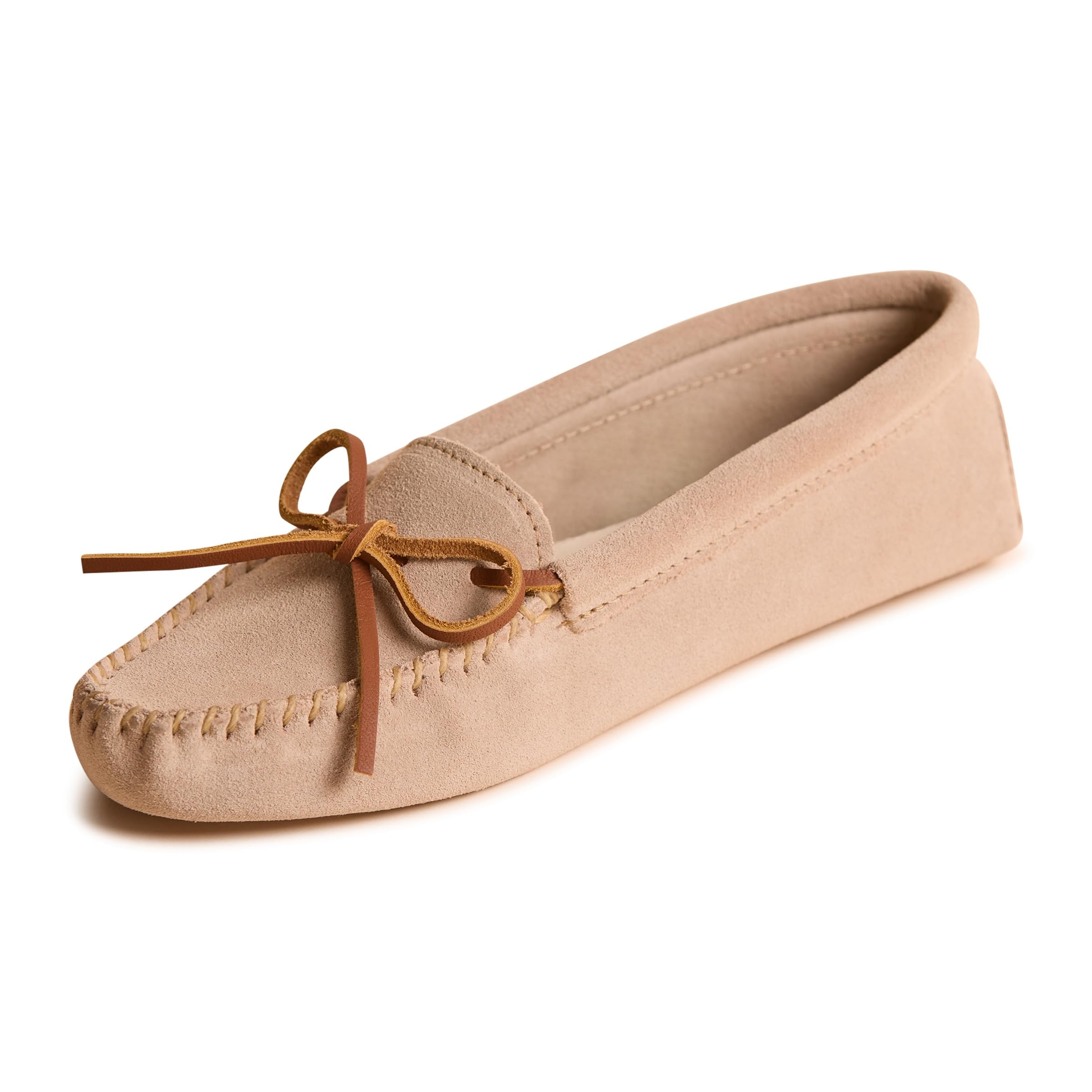 Minnetonka Mocassins en cuir souple pour femmes - Chic et confortables pour le quotidien - Taille US 7