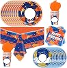81Pcs Party Tableware Set For Goku, Cartoon Party Decoration, Cartoon Birthday Party Supplies