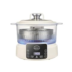 Low Carb Rice Cooker 3L Multifunction Smart Rice Cooker - 4H Keep Warm Digital Display Timer Reservation Function