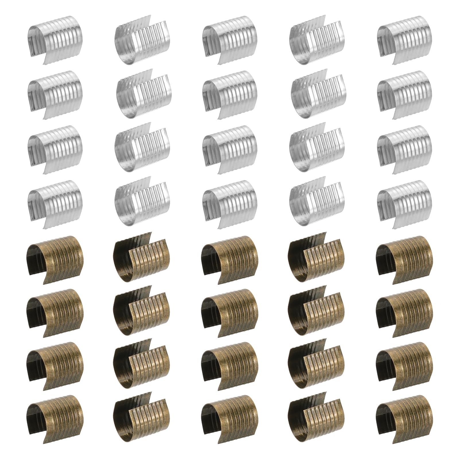 Clip en corde cuir 17x15 mm : fixez sans colle vos embouts de bijoux DIY