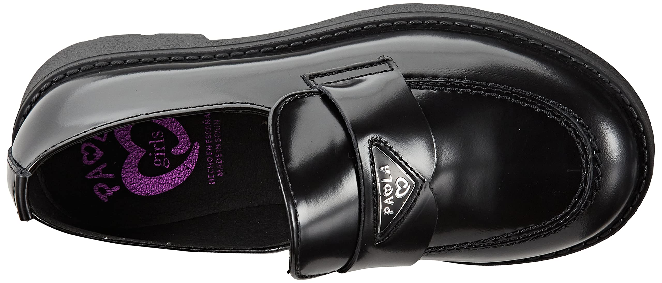 Paola 862911, Zapatos de Vestir par Uniforme Niñas