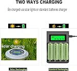 12 Count 1.2V AA 1800mAh Ni-MH Rechargeable Batteries High-Capacity, Low Self-Discharge,1200 Recycle,Pre-Charged