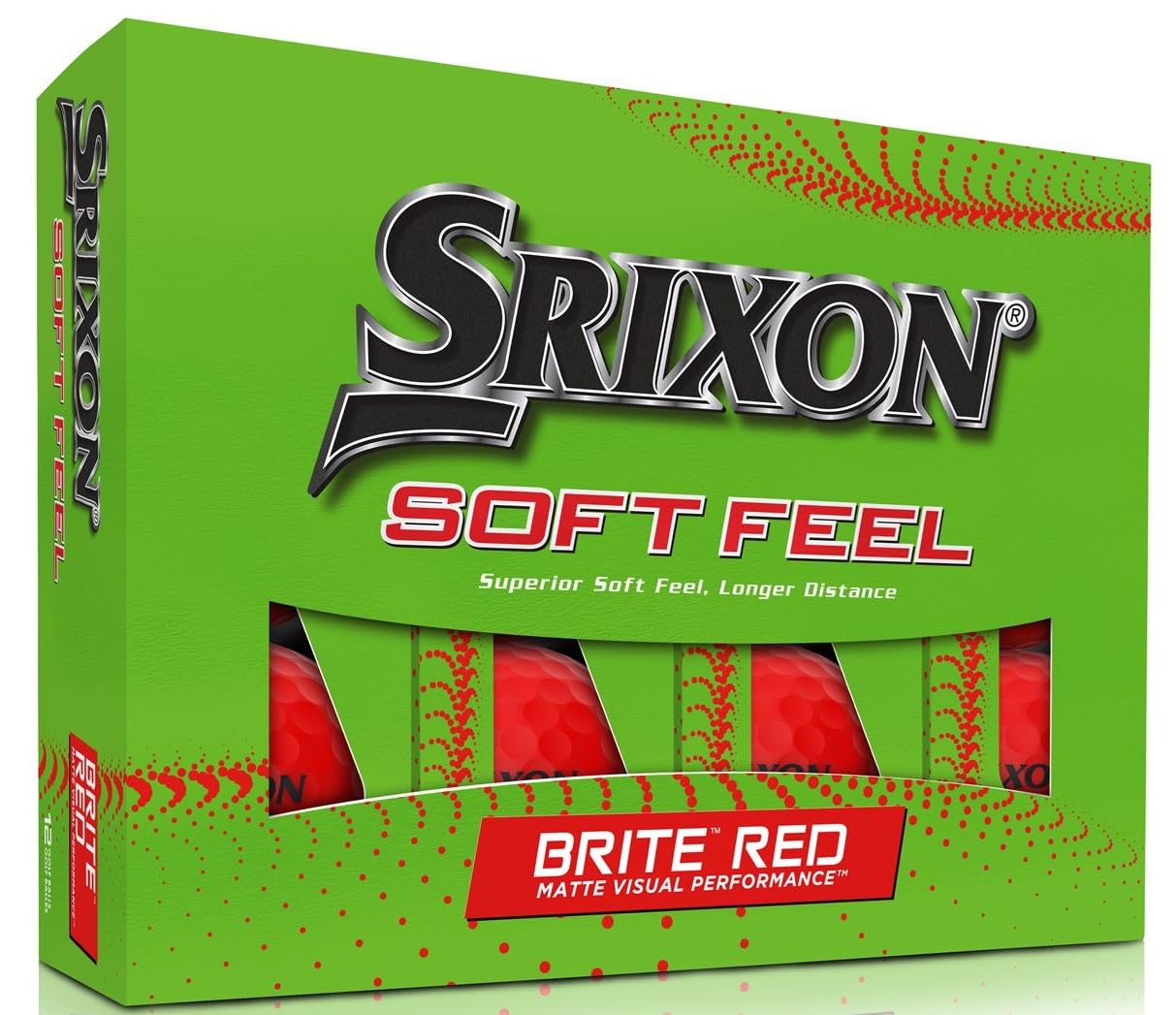Srixon Yumuşak Feel Brite Golf Topları