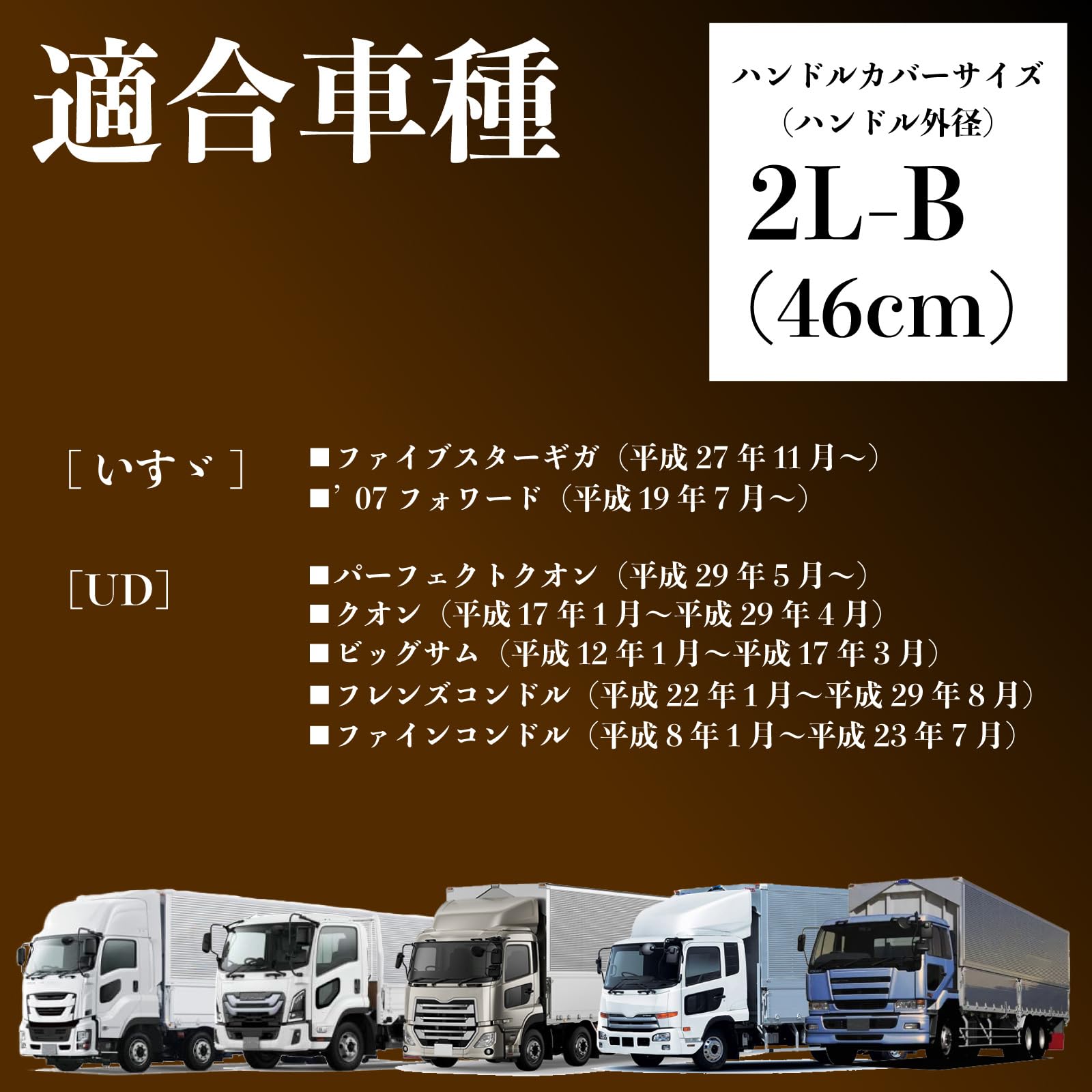 Amazon | 波型 トラック用 ハンドルカバー 46cm 2L-B | 細巻 Amazon | 波型 トラック用 ハンドルカバー 46cm 2L-B | 細巻