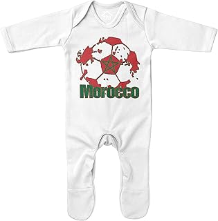Purple Print House Baby,Clothing,Baby Boys 0-24m,Bodysuits & One-Pieces,Rompers Purple Print House Morocco Flag Football Romper Soccer Moroccan Tournament Supporters 2022 Baby Gifts for Boys Girls