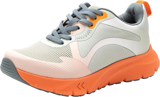 Alegria Womens Exhault ReBounce Sport Lightweight Athletic Shoe Mesh Upper