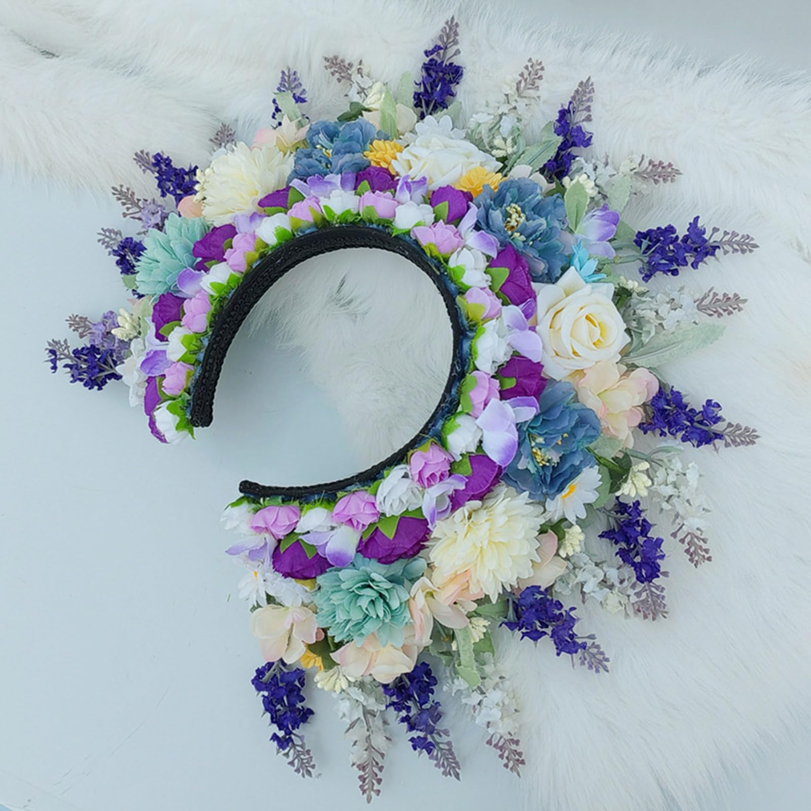 Fermaglio per capelli unico da donna con fiore e bellissimi fiori, per uso quotidiano e appuntamenti