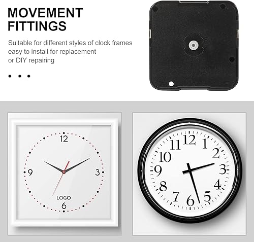 Miniatura 2 de PartyKindom Mecanismo de reloj de reemplazo, mecanismo de reemplazo de movimiento de reloj de cuarzo, mecanismos de movimiento de reloj, funciona