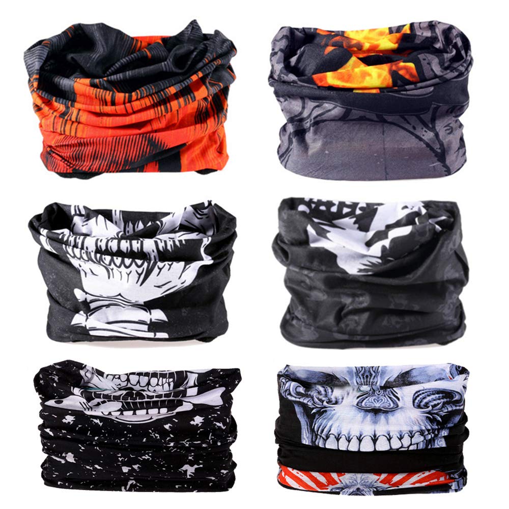 Men Women Headbands Sun Protection Face Mask Bandana Sports Magic Scarf Neck Gaiter Headwear,for Running Cycling Yoga.