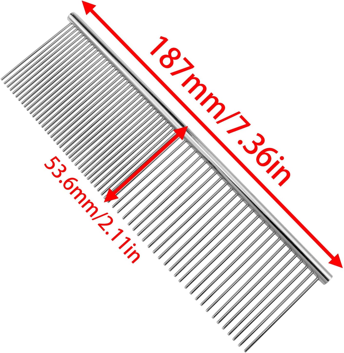 AYLIFU Quilting Tool Quilting Comb Origami Tool Silver 19 x 5.4cm/7.48 x 2.12inch for Origami Accessories Quilting Tool DIY Weaving Craft Supplies 1pcs (Silver)