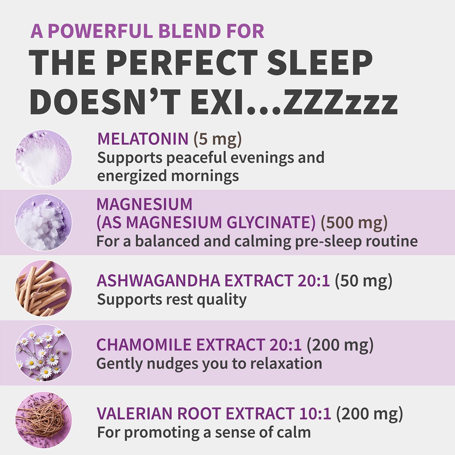 MEDCHOICE 12-in-1 Melatonin 5mg Sleep Capsules with Magnesium, 90ct — Amazon image 3