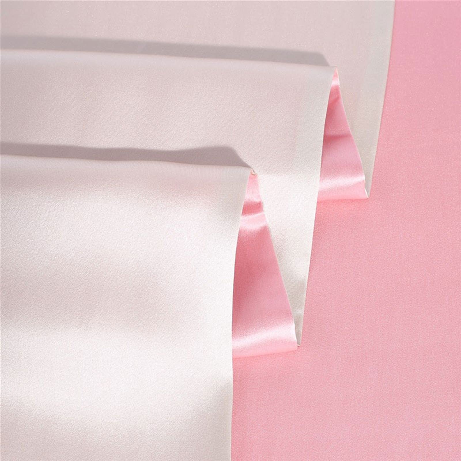 Szal Szalik Jedwabny szal noś go poza sukienką chińskie tradycyjne ręcznie haftowane szaliki wysokiej jakości jedwab duży szal Szalik damski (Color : Pink, Size : 190 * 55cm)