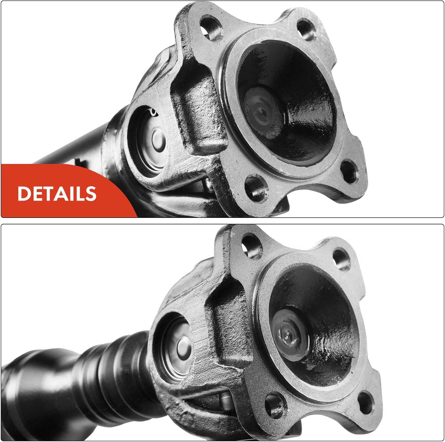 A-Premium Front Complete Drive Shaft Prop Shaft Driveshaft Assembly Compatible with Mercedes-Benz E320 1998-2003, E430 2000-2002, Automatic Transmission AWD, Replace# 2104103716