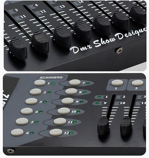 Dmx Controllers, Dmx Console 192CH Dmx Lighting Controller, Dj Light Controller Dmx512 Controller for Editing Program of Stage Lighting Runing