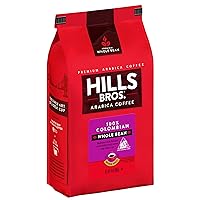 Vista 13 de Hills Bros Latin American Blend Whole Bean Coffee, Medium Roast - Arabica Blend Of Sustainably Grown Organic Beans Medium Roasted For Full-Bodied