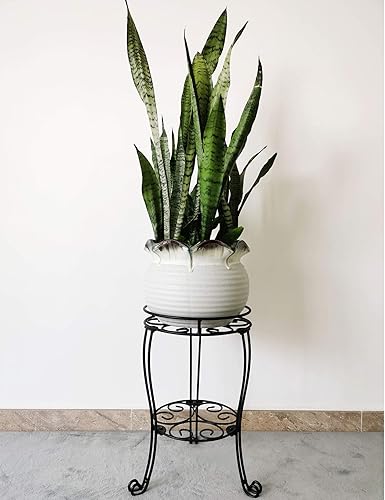 Miniatura 3 de Un soporte para plantas de 18.9 pulgadas de alto, dos juegos de soportes para plantas de 6 pulgadas