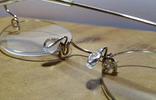 Miniatura 6 de BEHLINE Almohadillas de nariz de repuesto para lentes y marcos de gafas, enchufeinserto, almohadillas suaves para puente de nariz