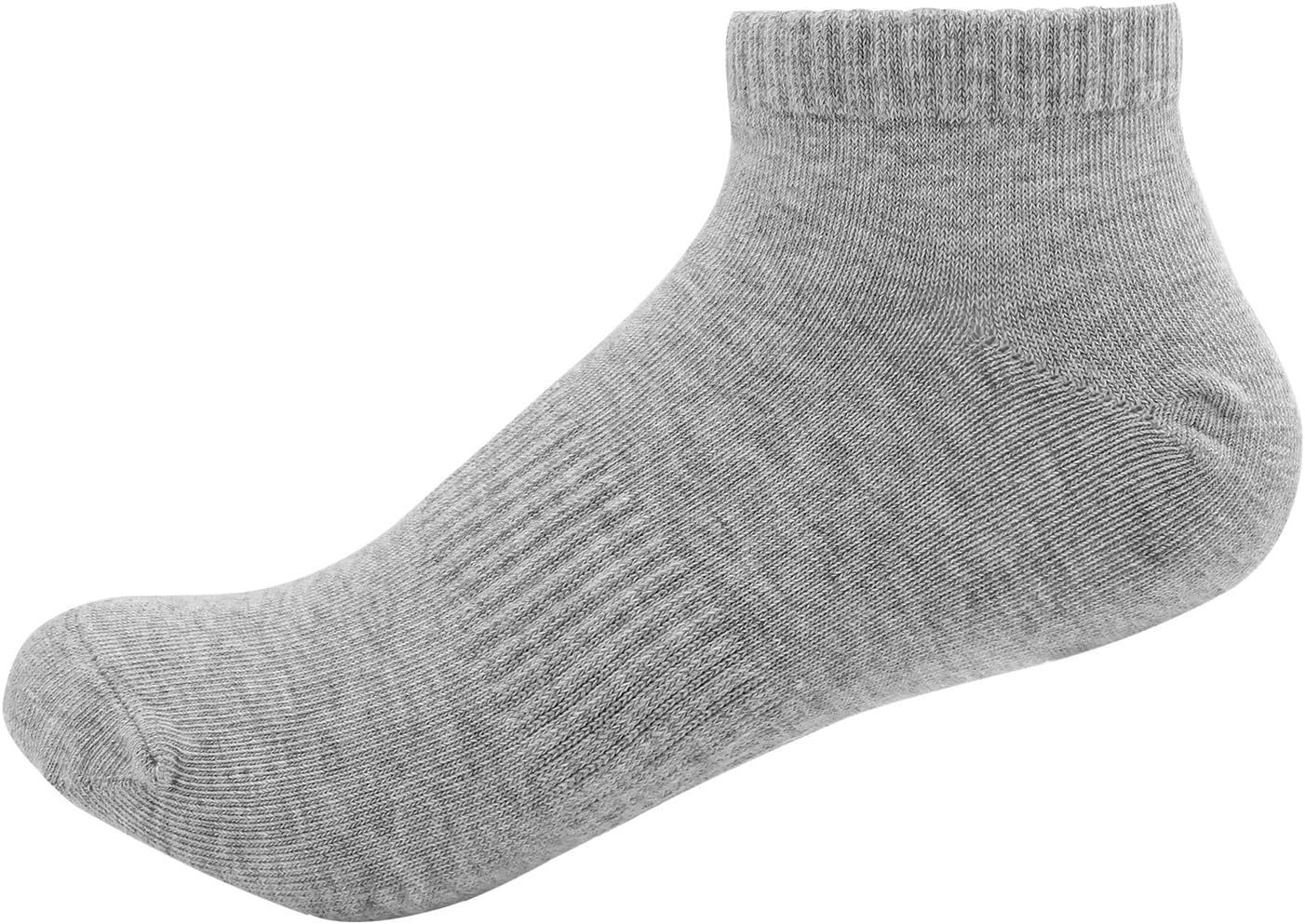 MEETREE Ankle Socks for Men or Women 6-pairs, Soft Cotton Elastic Socks for Women