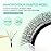 NAGARAKU Double Tips 4D W Eyelash Extensions Supplies Thick w lash 0.07mm D curl 12mm Premade Fans Russian Volume Faux Mink Matte 12 rows Cluster pre Fanned Eye Lashes