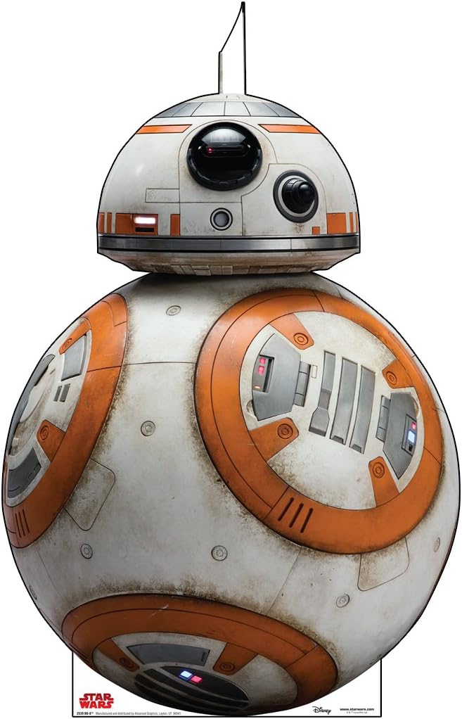 Cardboard People (Bb-8) - BB-8 - Star Wars: Episode VIII - The Last Jedi (2017 Film) - Advanced Graphics Life Size Standup