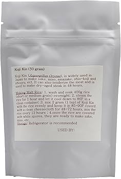 Amazon.com : Koji Kin Starter Spore Sake Miso Dry Age Steak Amazon.com : Koji Kin Starter Spore Sake Miso Dry Age Steak