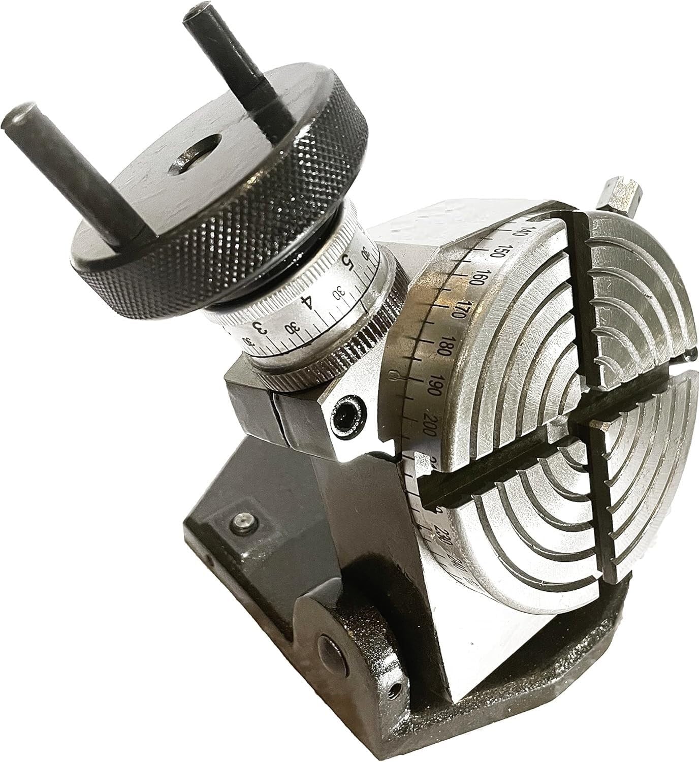 4インチ 100mm 傾斜ロータリーテーブル シングルボルトテール